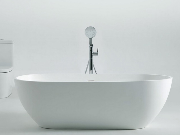 獨立浴缸｜Bovit 雲晶石浴缸系列 人造石浴缸(霧面) MFC1022｜風尚精品衛浴