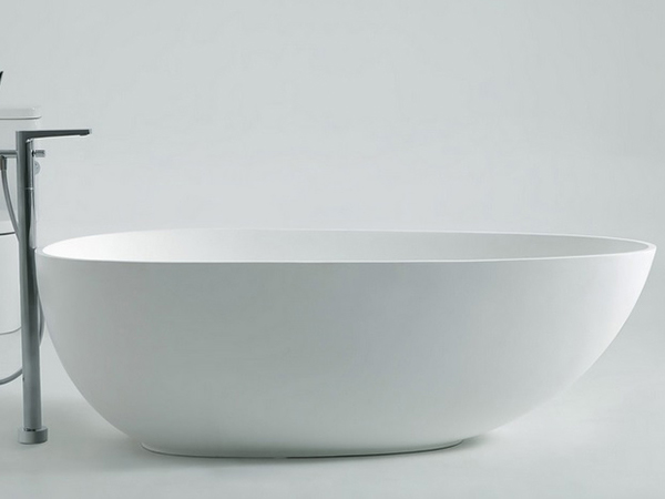 獨立浴缸｜Bovit 雲晶石浴缸系列 人造石浴缸(霧面) MFC1021｜風尚精品衛浴